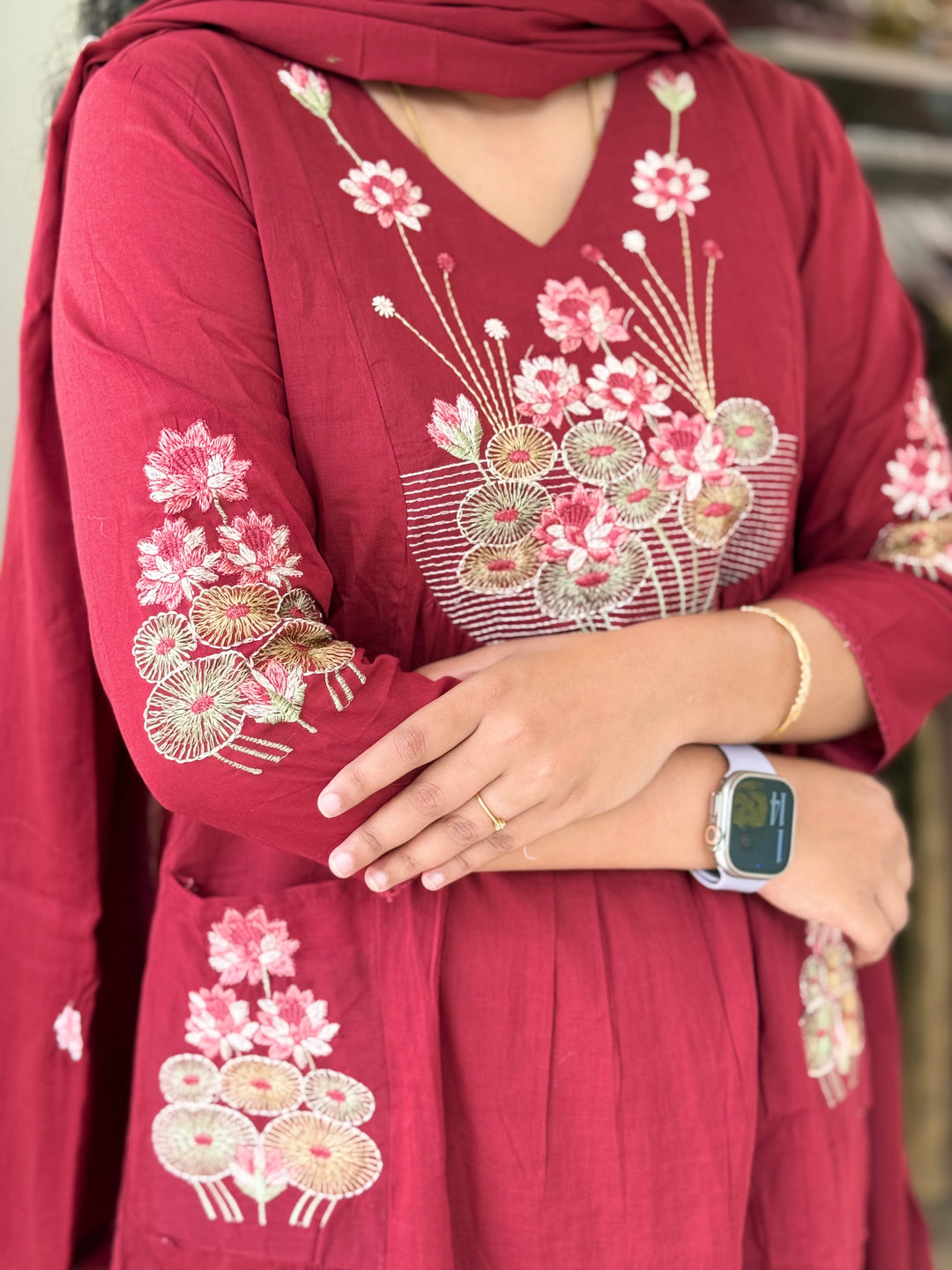 Mul Cotton With Front Pockets (cotton Lining) | R168