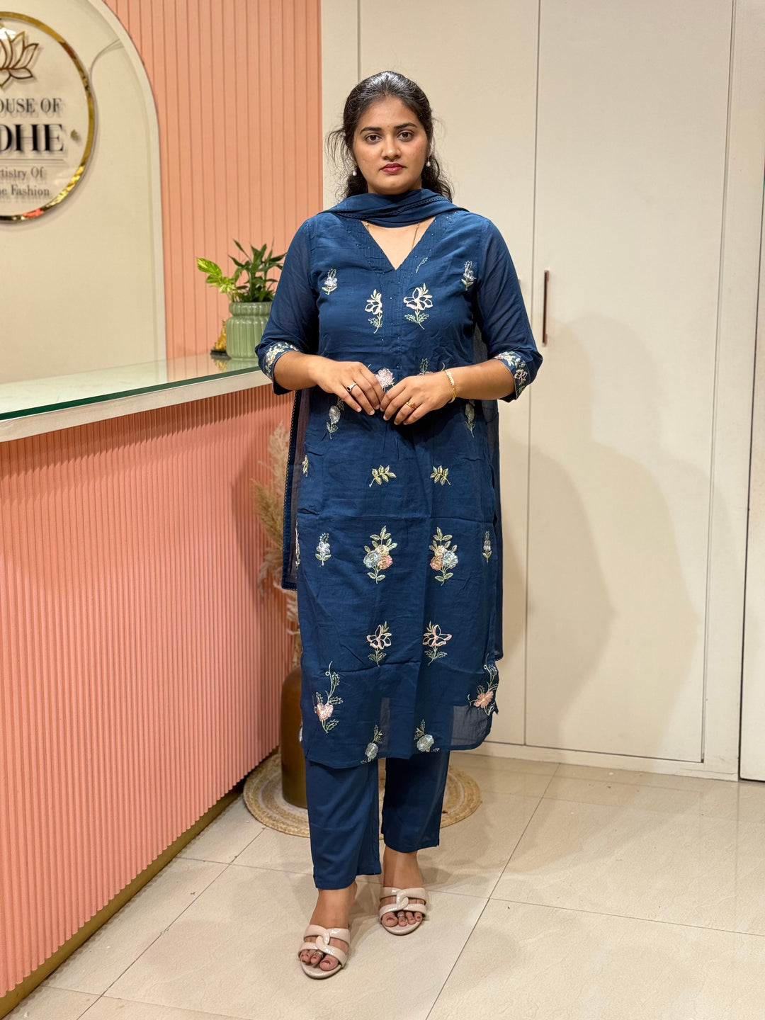 Mul Cotton Collection with Embroidery work (Cotton Lining)| R150