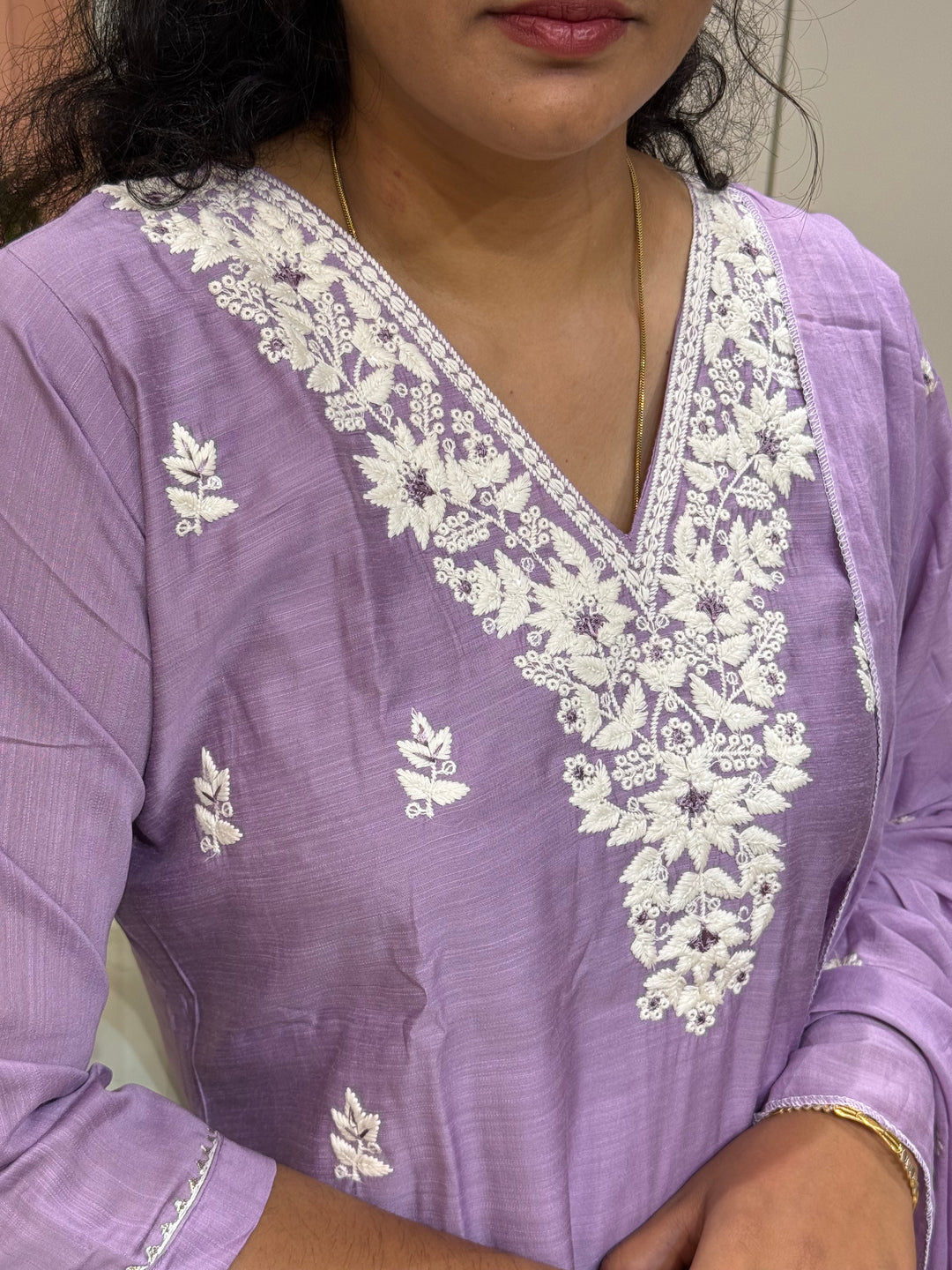Vatican &amp; Mul Chanderi Embroidered Collection | R209