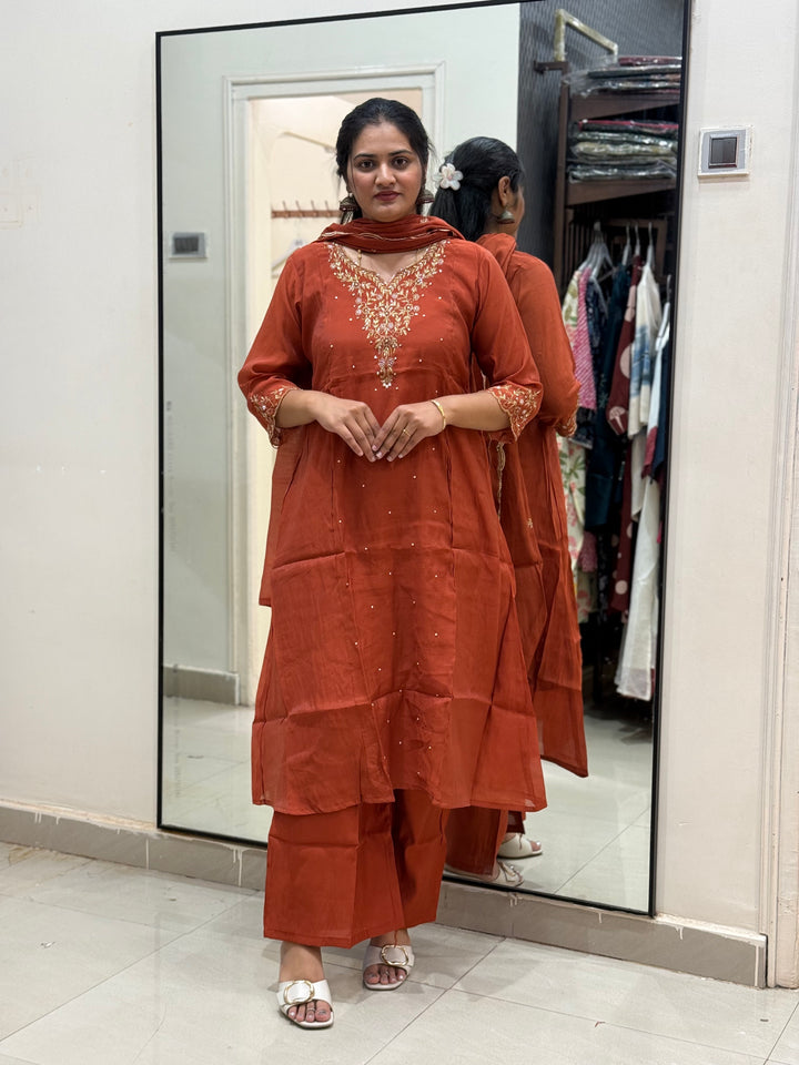 Mul Chanderi Collection | R208