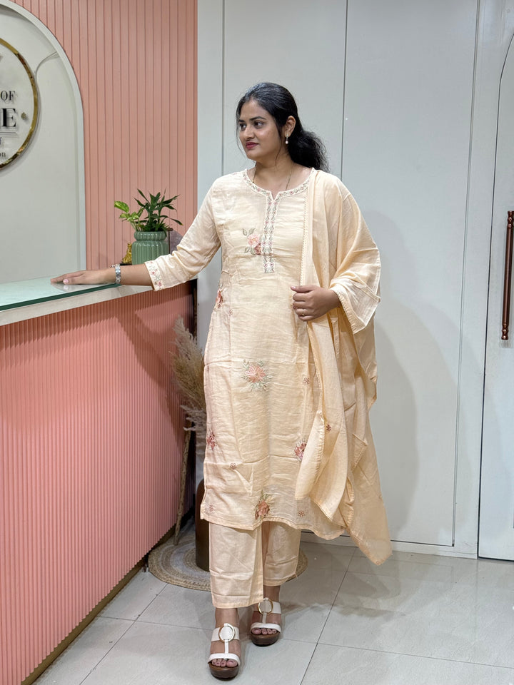 Mul Cotton Collection with Embroidery work (Cotton Lining)| R150