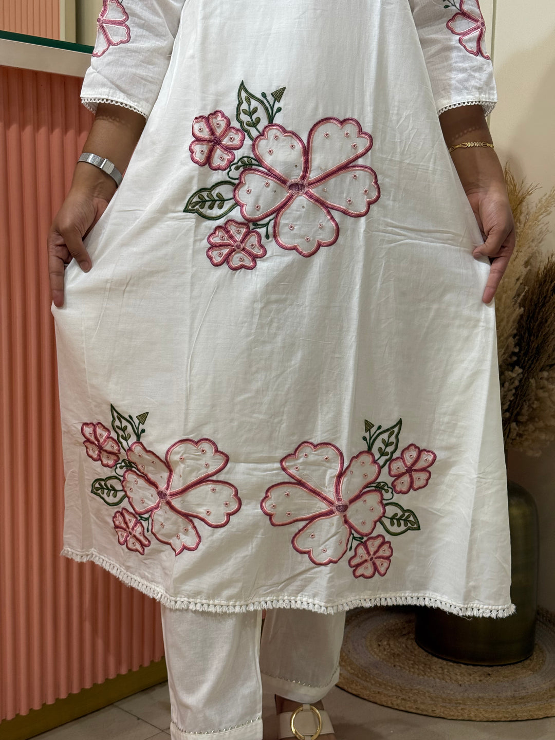 Mulmul Cotton New Collection With Embroidery Work | R190