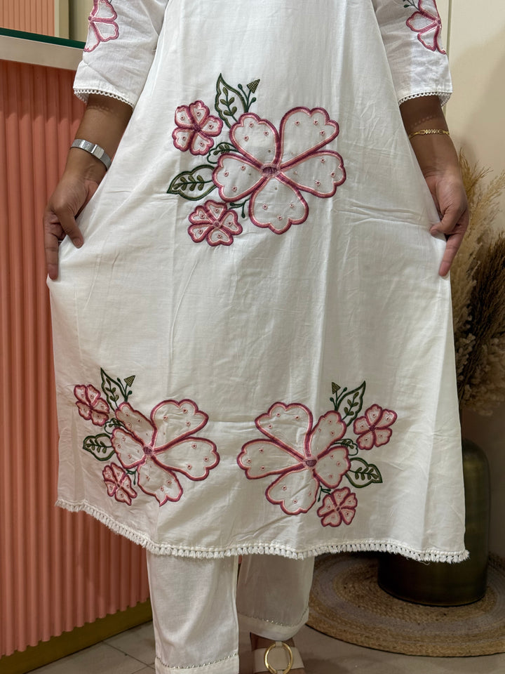 Mulmul Cotton New Collection With Embroidery Work | R190