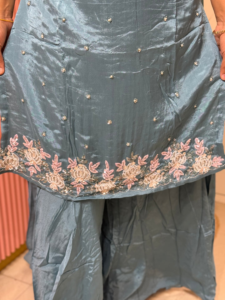 Pure Chinon Collection with Handwork ( flarePlazo) | R223