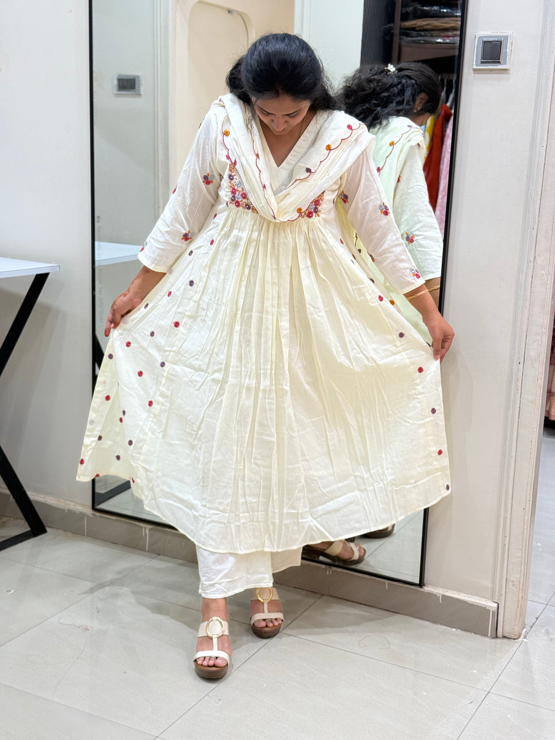 Mul Cotton with cotton Lining | R174