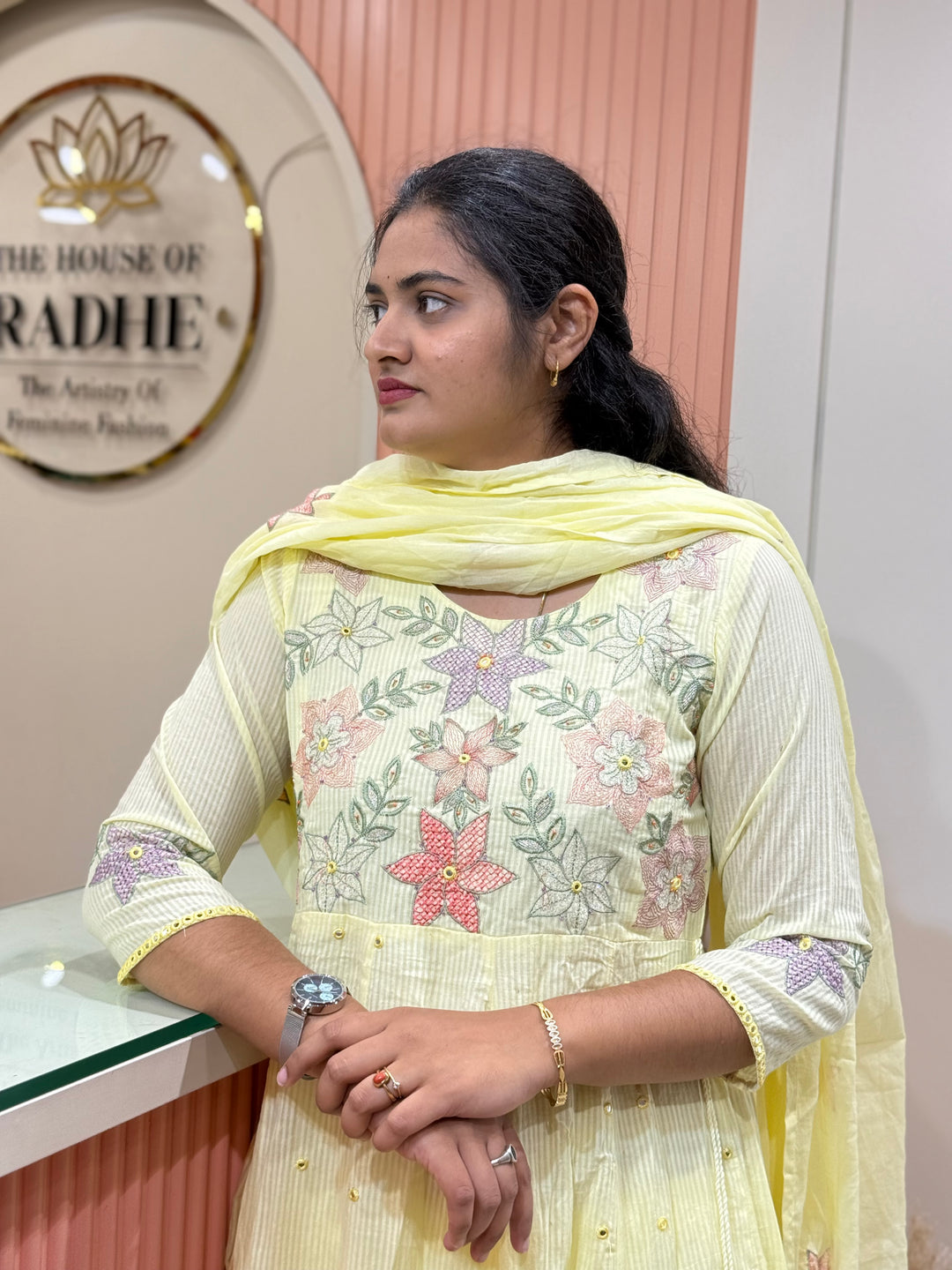 Premium Mul Cotton Anarkali Style Collection | R164