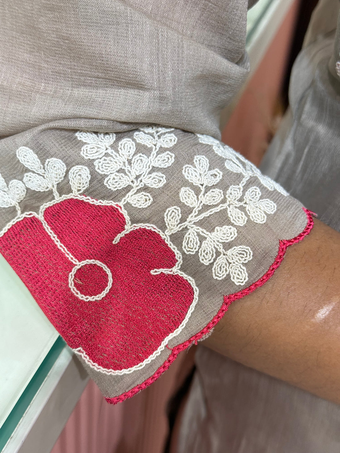 Mul Chanderi Collection with Embroidery work  | R208