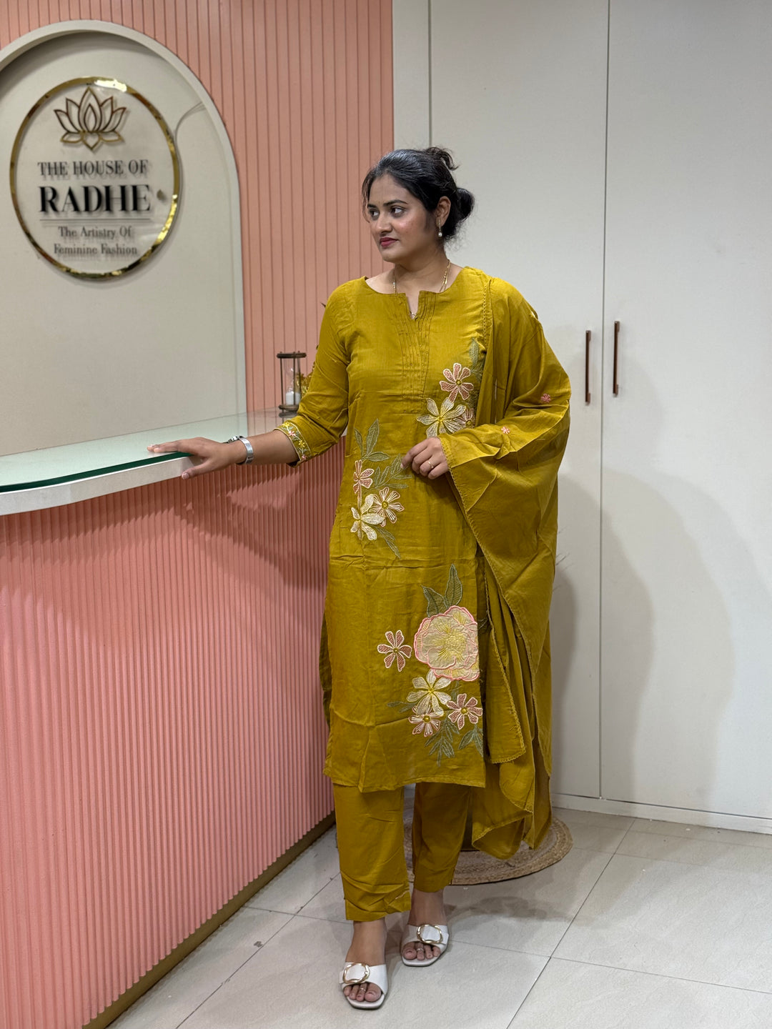 Mul Cotton Collection with Embroidery work (Cotton Lining)| R150