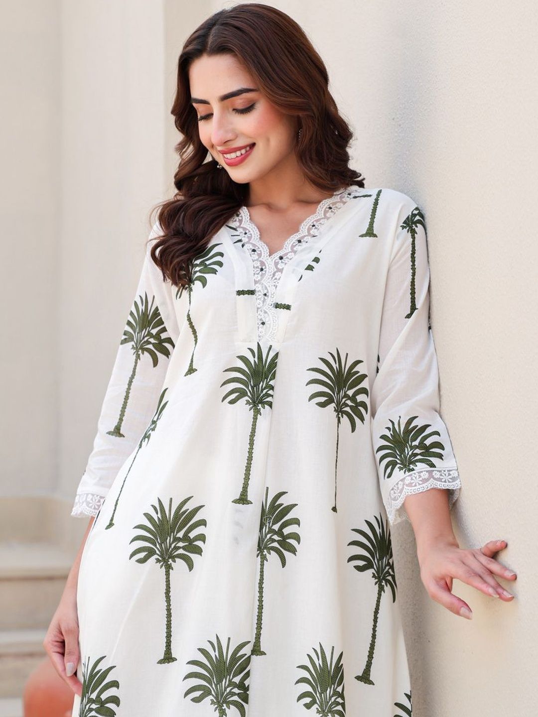 Mul Cotton 2 pcs set with Mul lining - RADHE19