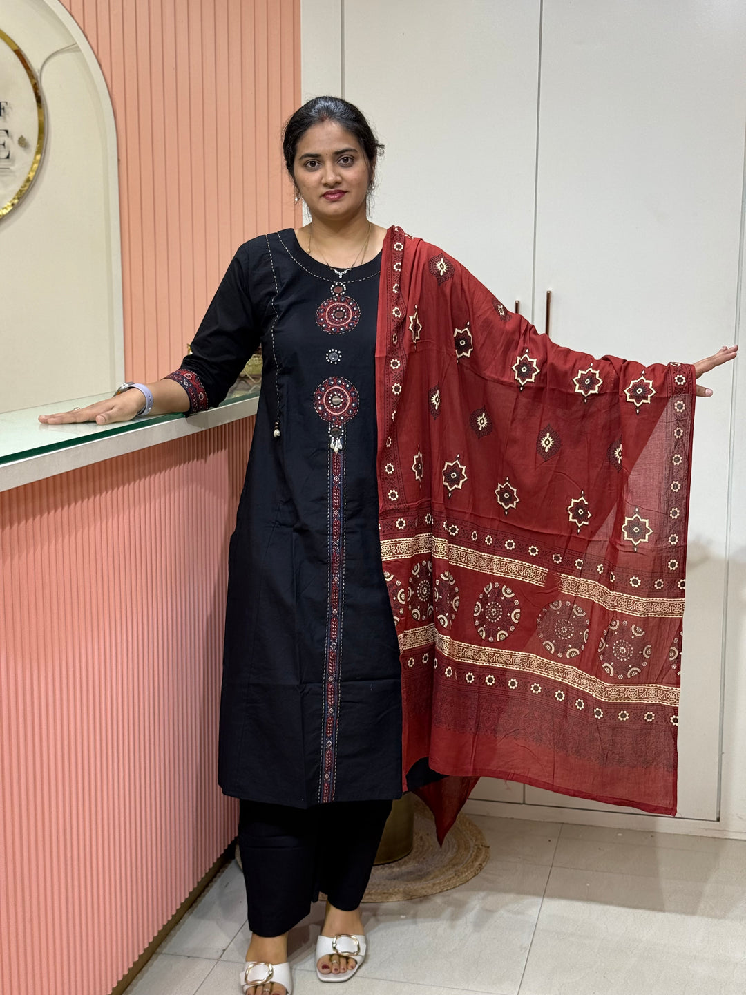 Pure Cotton Geometrical Pattern Collection | R210