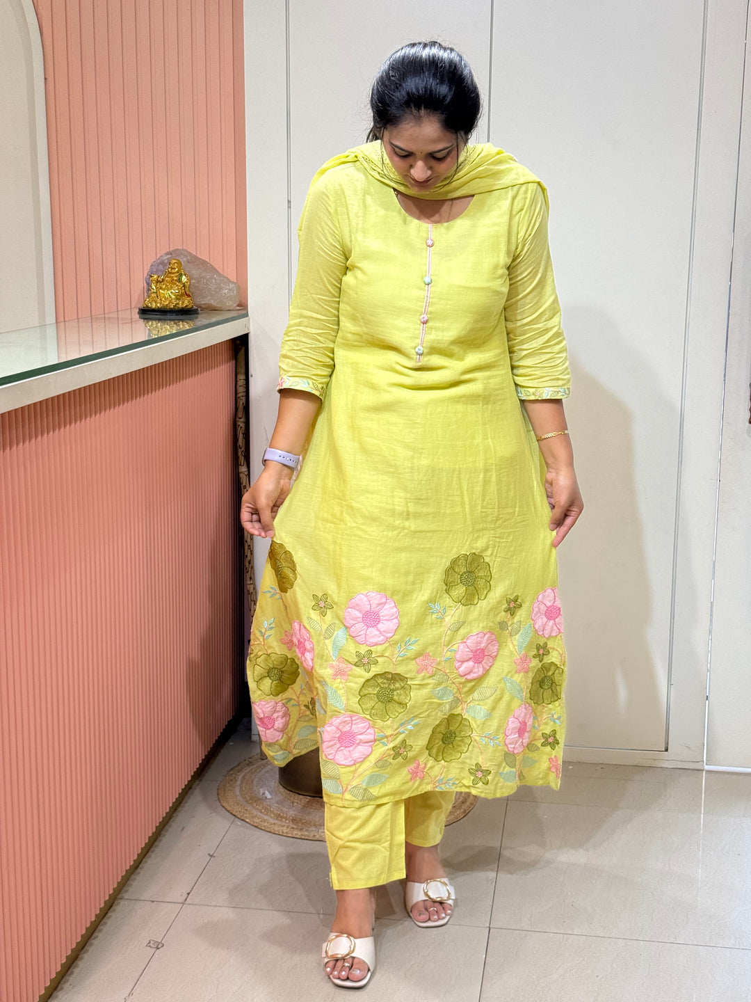 Pure Mul Cotton Collection With Cotton Lining | R212