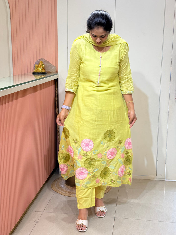 Pure Mul Cotton Collection With Cotton Lining | R212