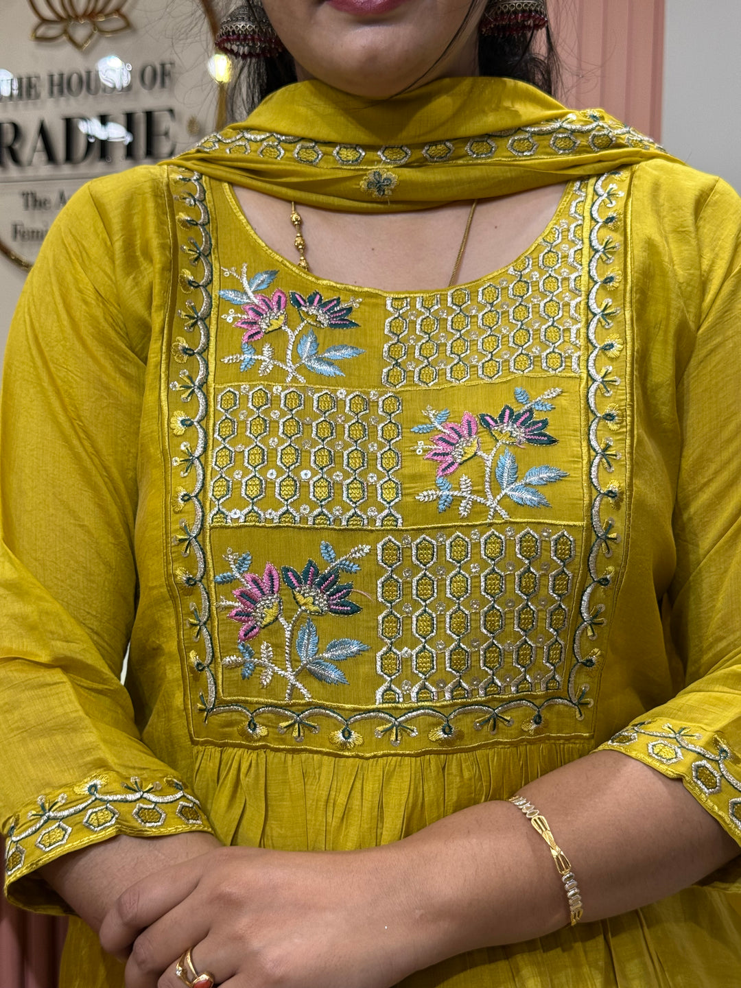 S Mul Chanderi Collection | R208