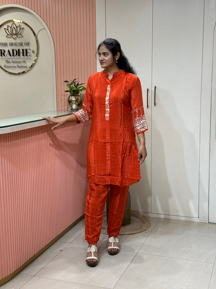 HO Crepe 2 Pcs Set Collection with Sequence work| R167
