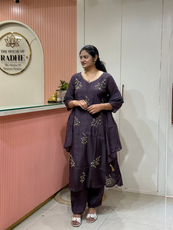 Mul Chanderi Collection with Cut Dana work | R206