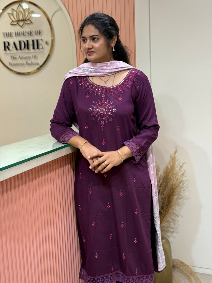 Gaji Satin Collection with Bandini print ( Dupatta Gaji Satin ) | R229