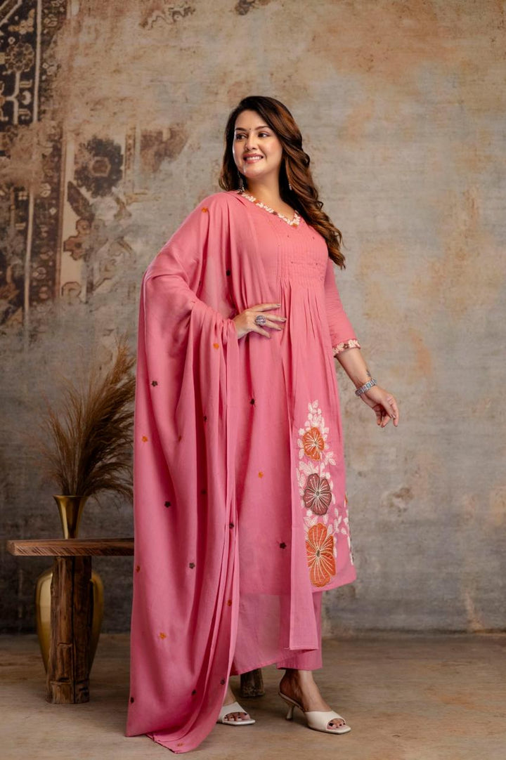 Mulmul Cotton New Collection With Embroidery Work | R190