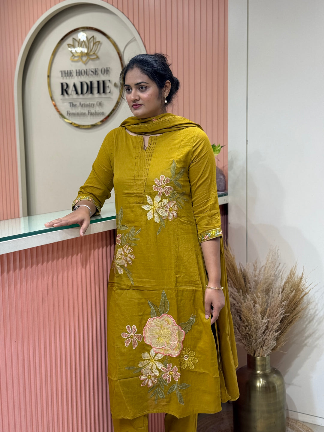 Mul Cotton Collection with Embroidery work (Cotton Lining)| R150