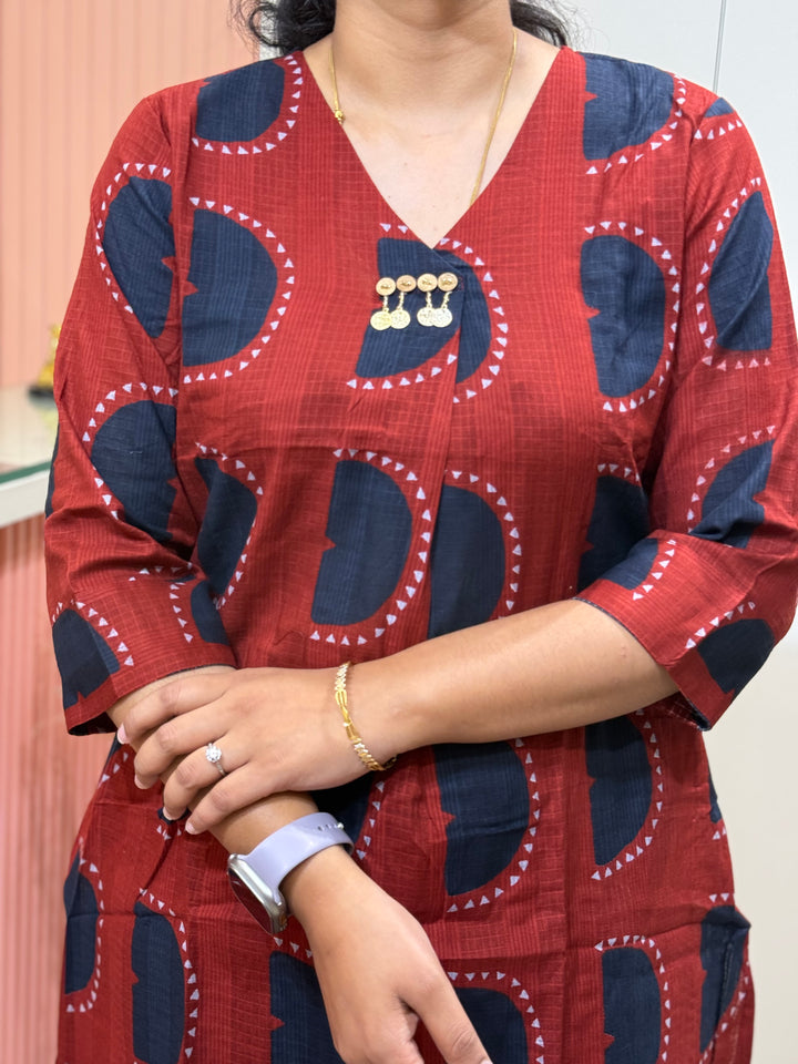 Cotton Flex 2 Pc Kurta Set – Printed Premium Collection | R137