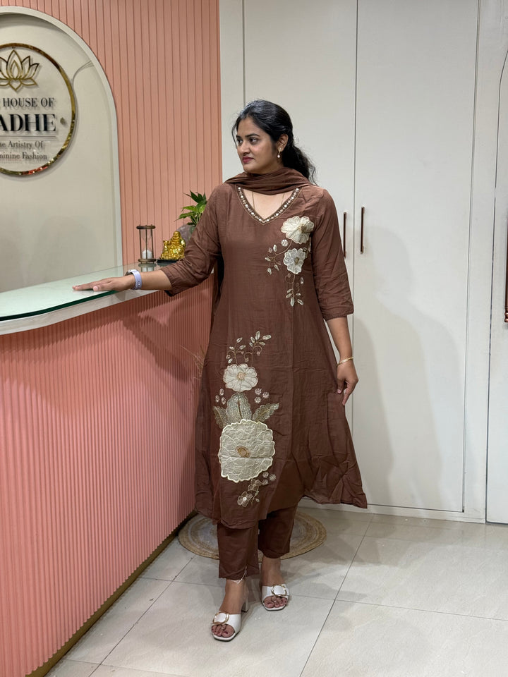 Mul Cotton Collection with Embroidery work (Cotton Lining)| R150