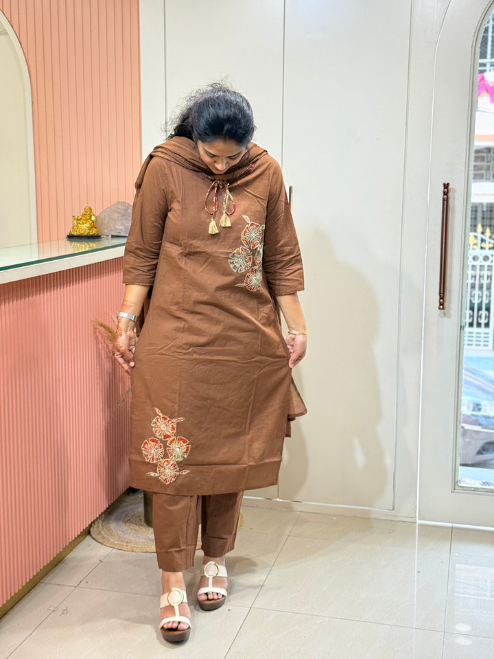 60-60 Cotton 3 Pc Collection –Patch Work | R173