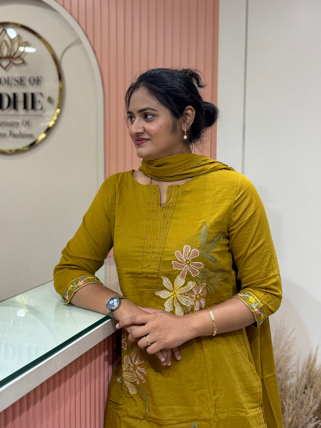 Mul Cotton Collection with Embroidery work (Cotton Lining)| R150