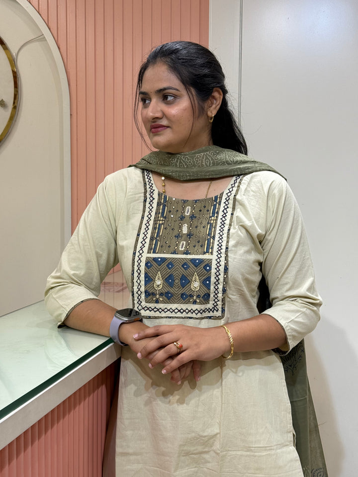 Pure Cotton Collection With Front &amp; Back Patchwork | R210