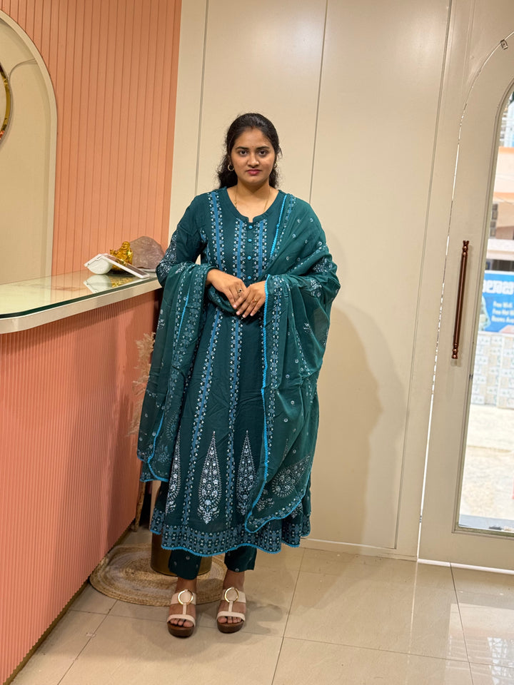 Cotton Full Kali 3 Pc Set – Allover Print Collection | R150