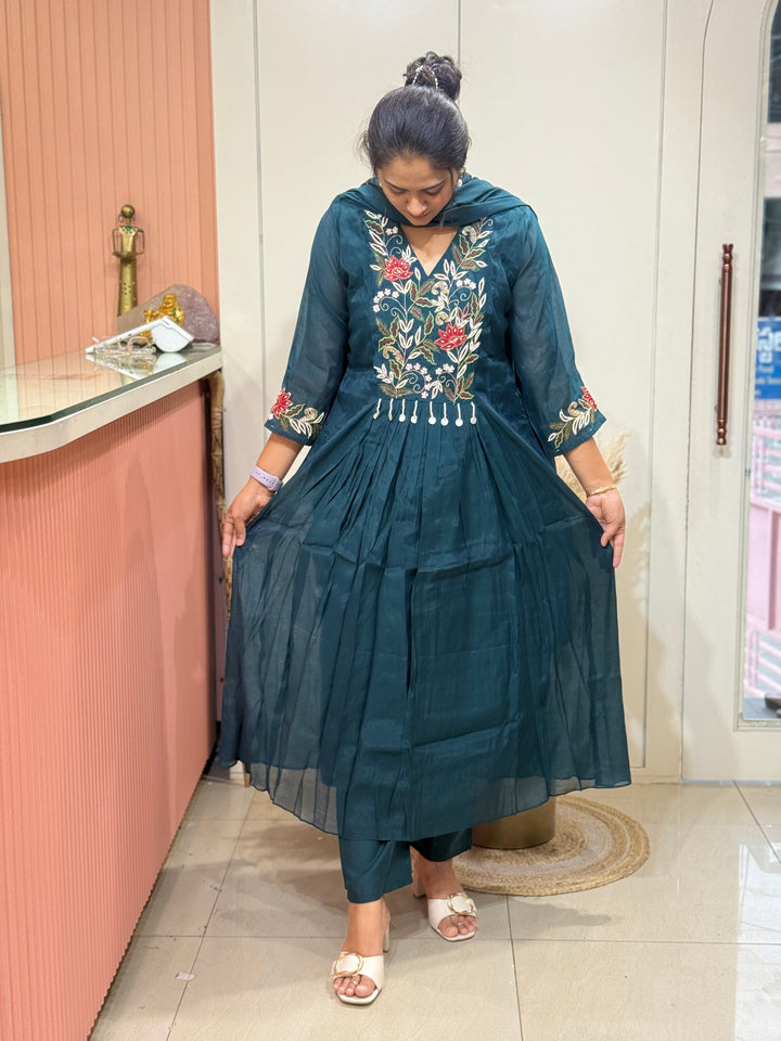 Pure Mul Chanderi Festive Suit Collection – RADHE56