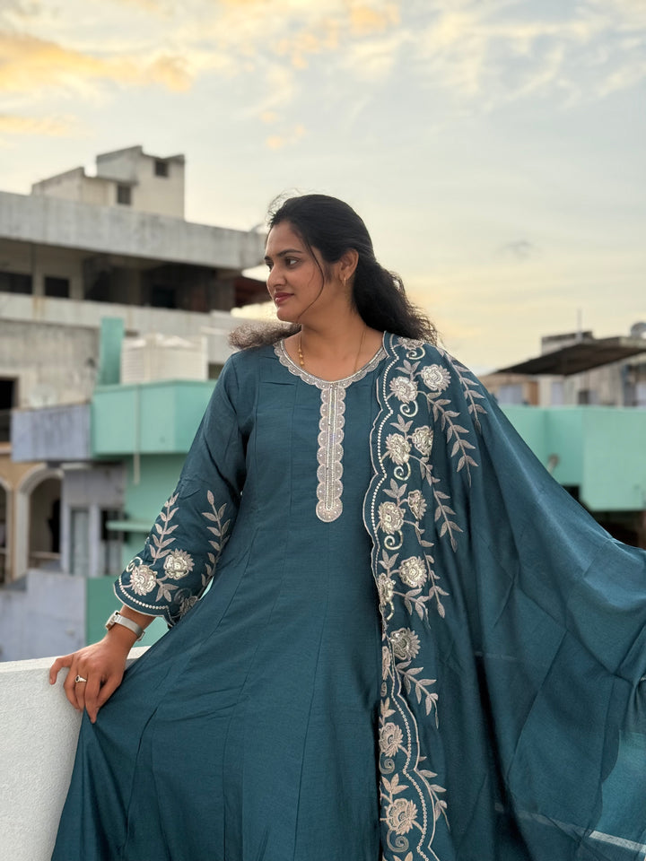 Vichitra Fabric Collection With Elegant Designer Look | RADHE60
