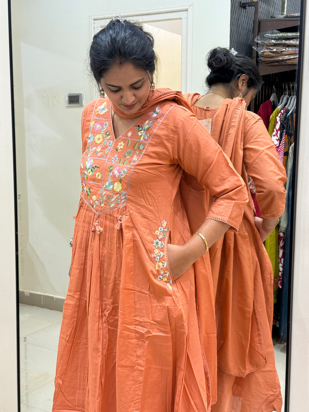 Mulmul Cotton New Collection With Embroidery Work | R190