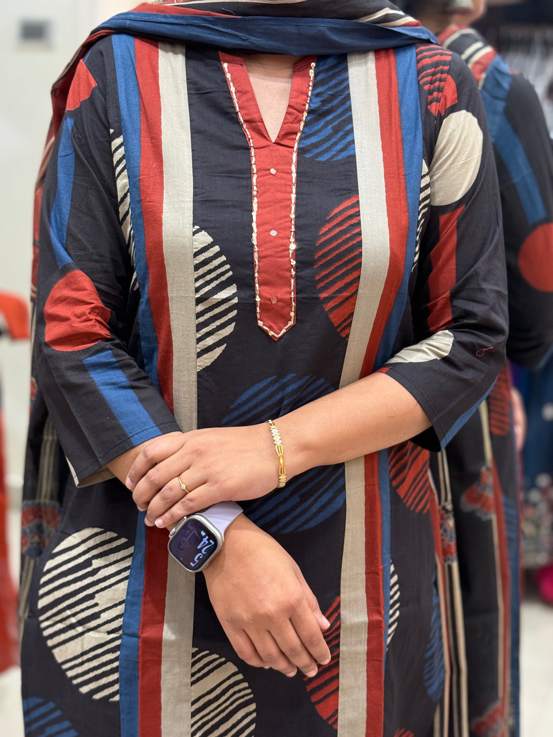 Trending Cotton 3 Pcs Kurta Set for Women Summer Collection |RADHE99