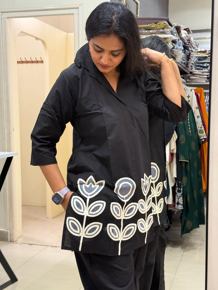 Co-Ord Set with Embroidery Work | R137