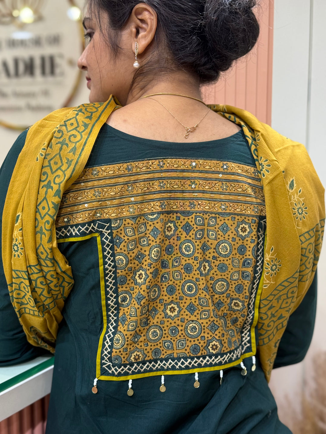 Pure Cotton Collection with Back And Front Patchwork | R210