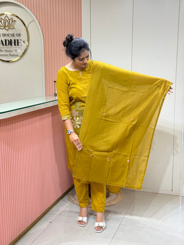 Mul Cotton Collection with Embroidery work (Cotton Lining)| R150
