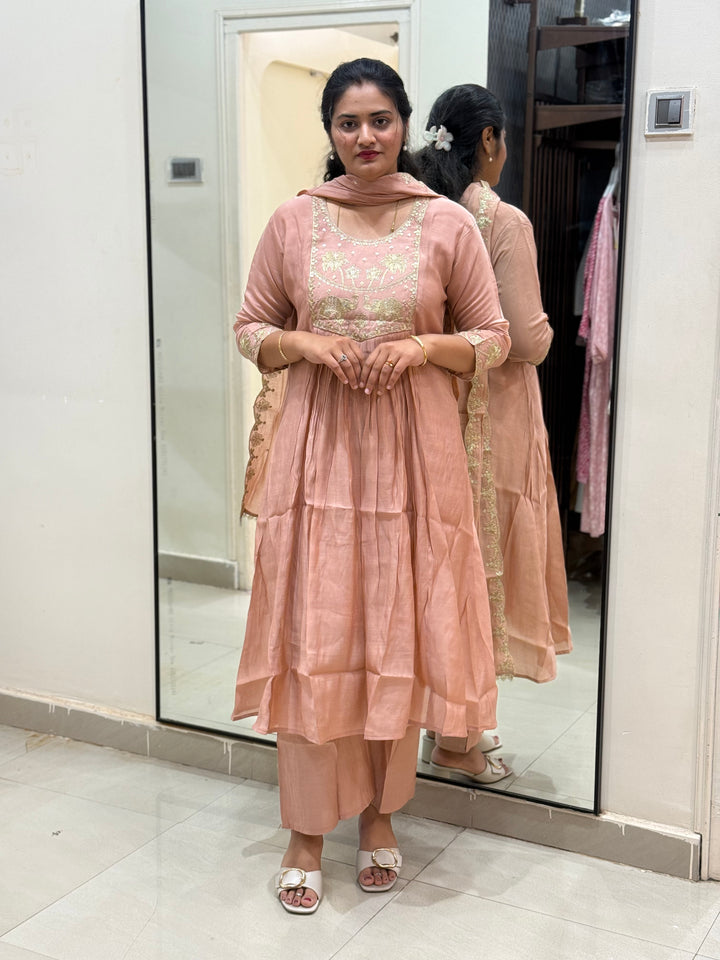 Mul Chanderi Collection with Cotton Lining | R209