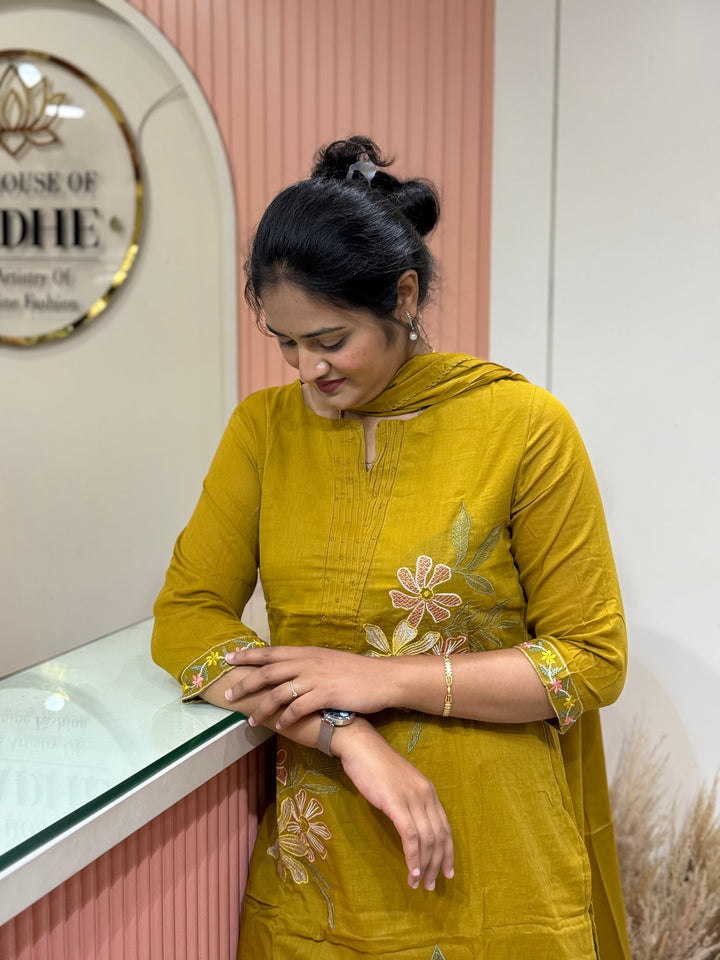 Mul Cotton Collection with Embroidery work (Cotton Lining)| R150