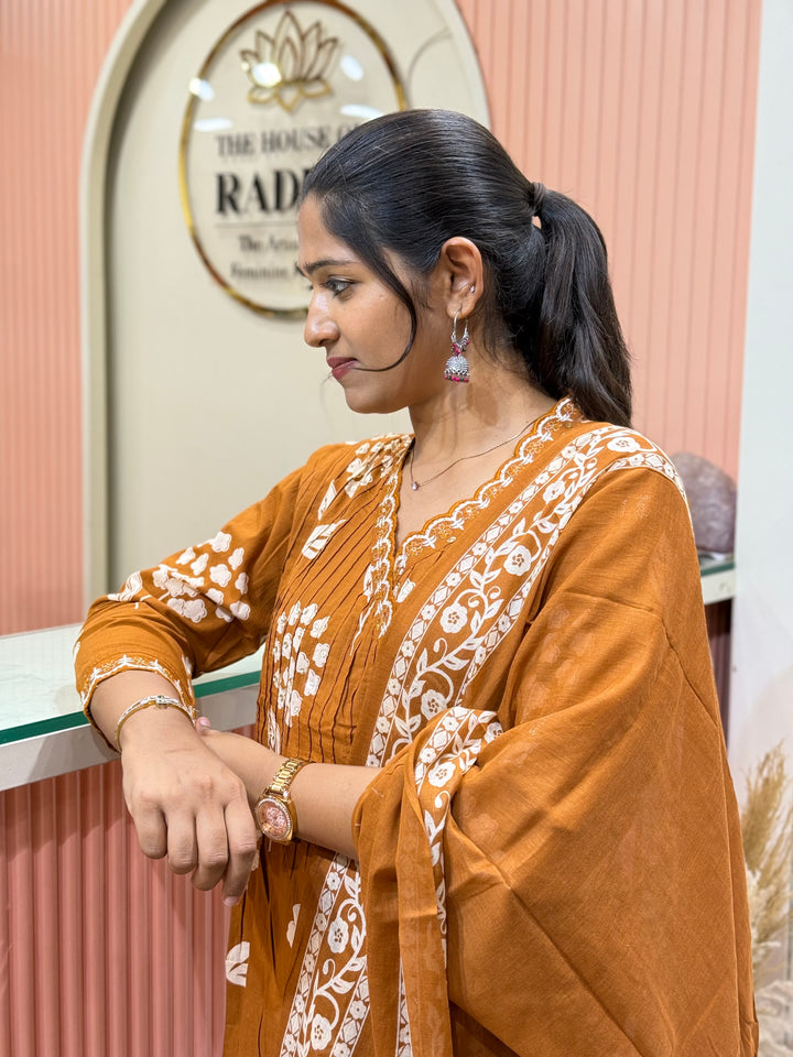 Angrakha Pattern 60-60 Cotton Collection | R185