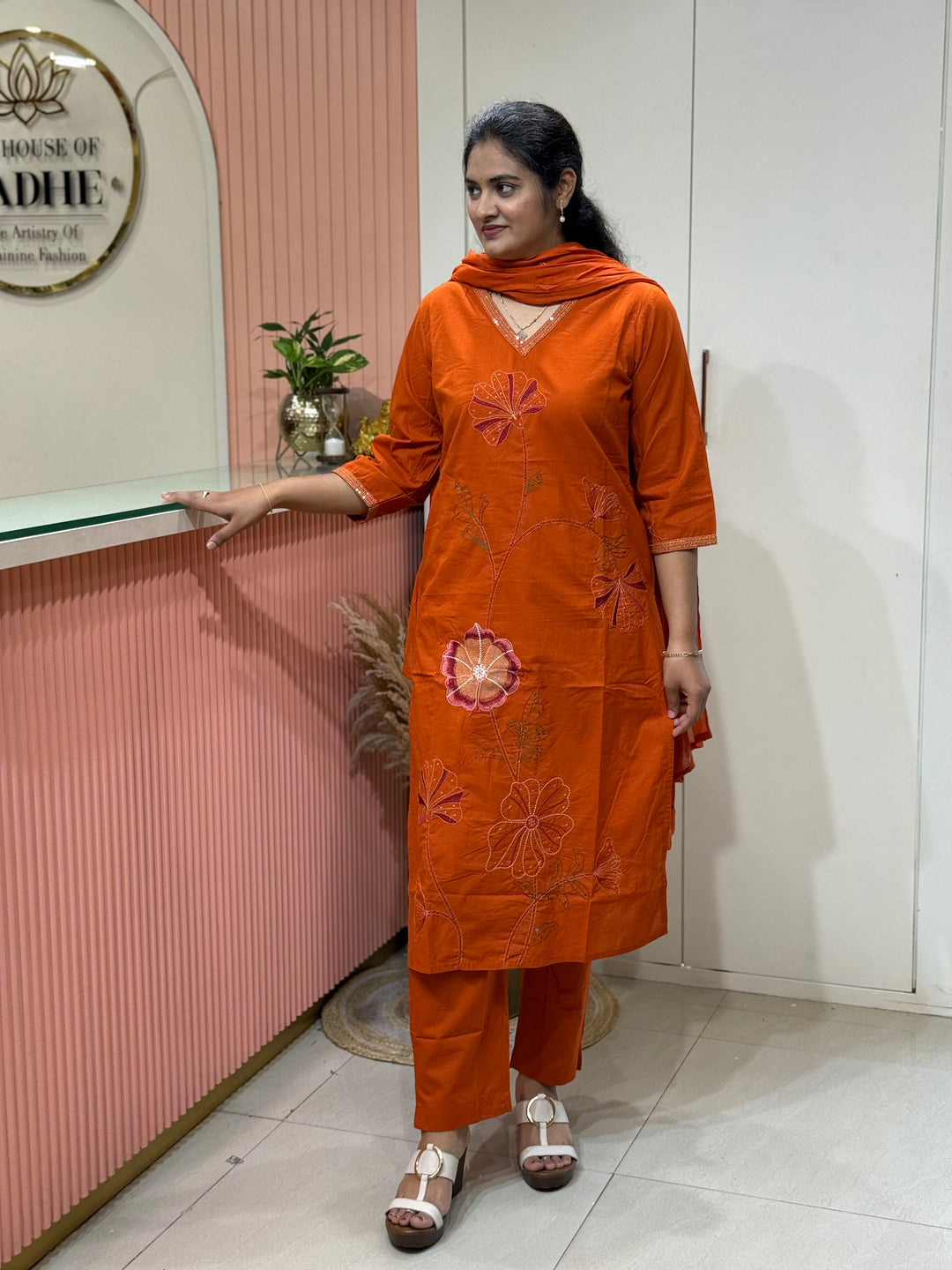 Cotton Floral Embroidery Collection | R189