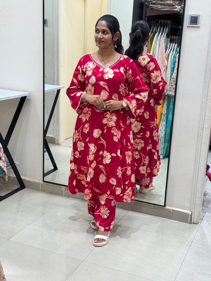 Premium Rayon 2 Piece A-Line Collection | R201