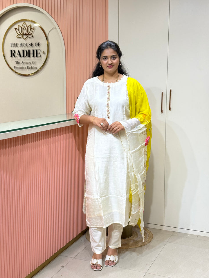 Dola Silk Collection with Organza Dupatta | R217