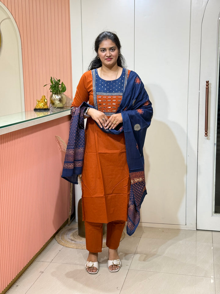Pure Cotton Collection with Real Mirror Work | R210
