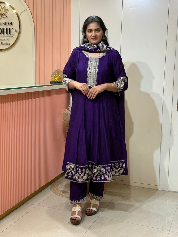 Vichitra Fabric Collection With Elegant Designer Look | RADHE60