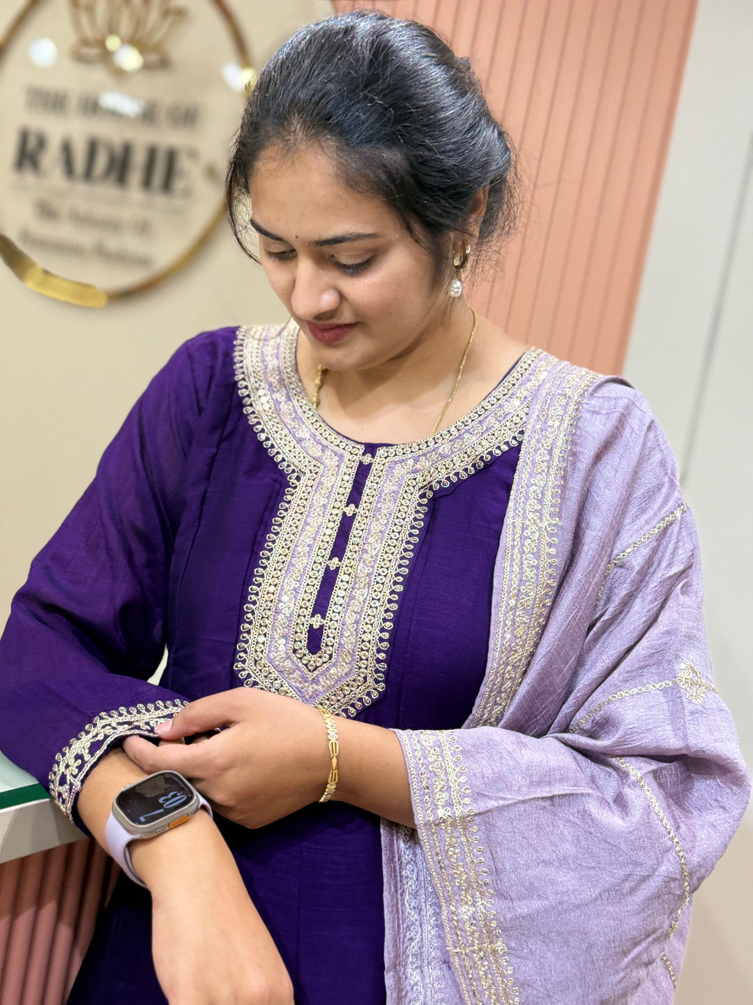 Vichitra Fabric Collection With Elegant Designer Look | RADHE60