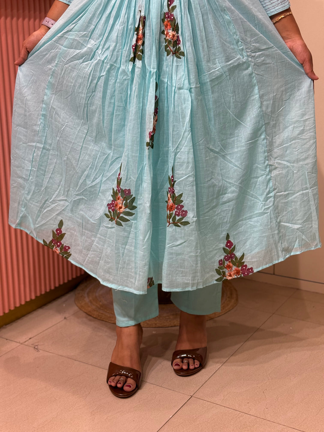 Pure Mul Cotton Collection with Handwork | R190