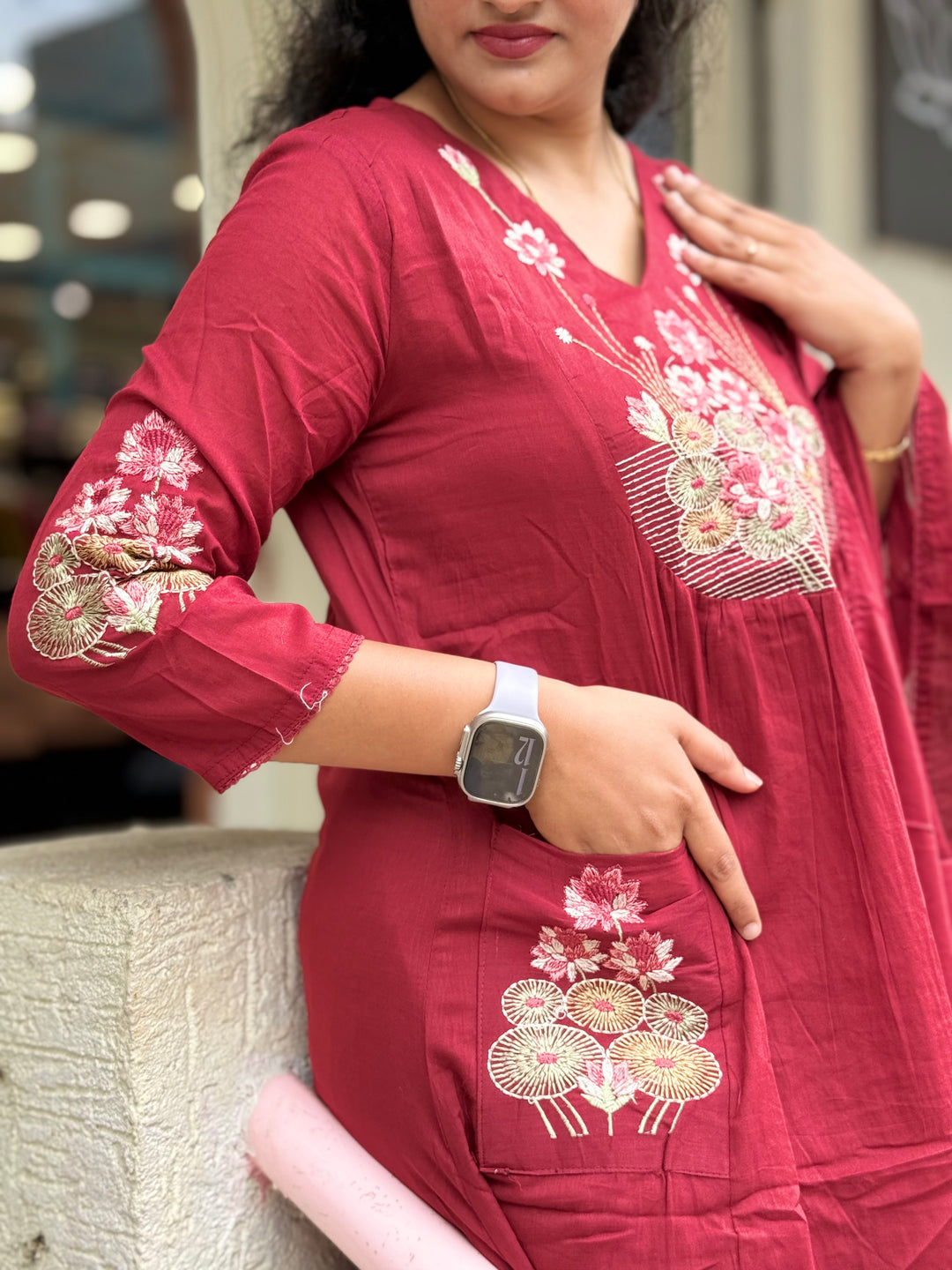 Mul Cotton With Front Pockets (cotton Lining) | R168