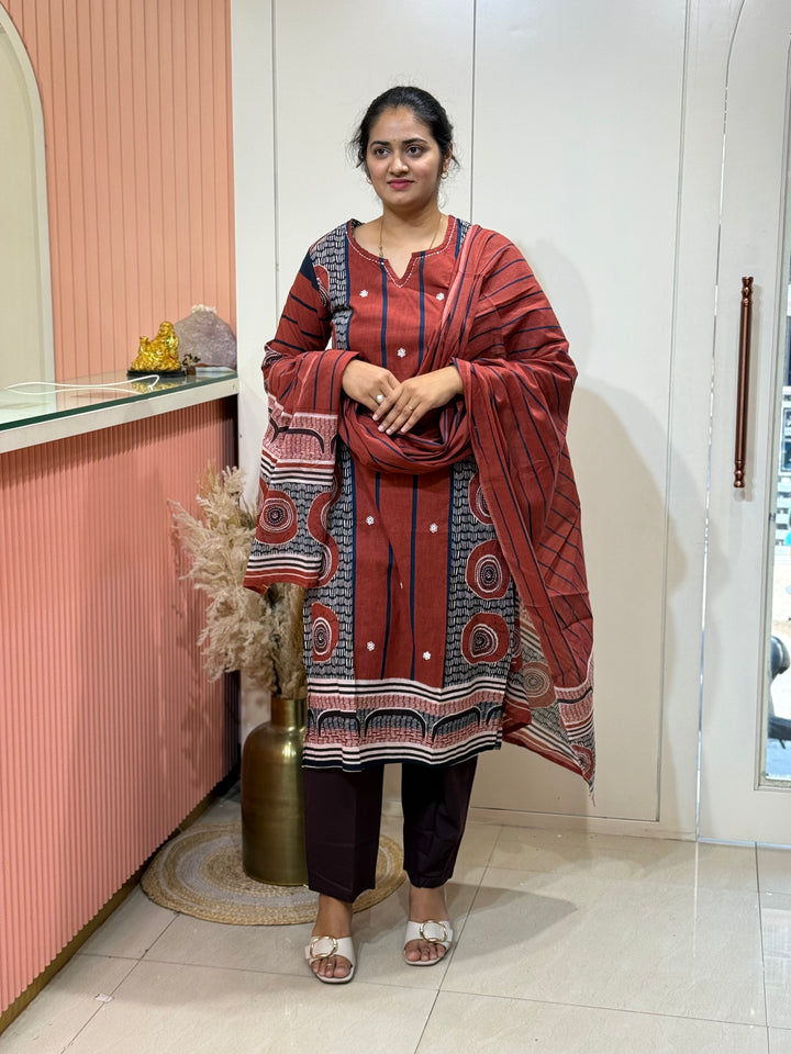 Cotton Fabric Kurta Set Collection – RADHE75