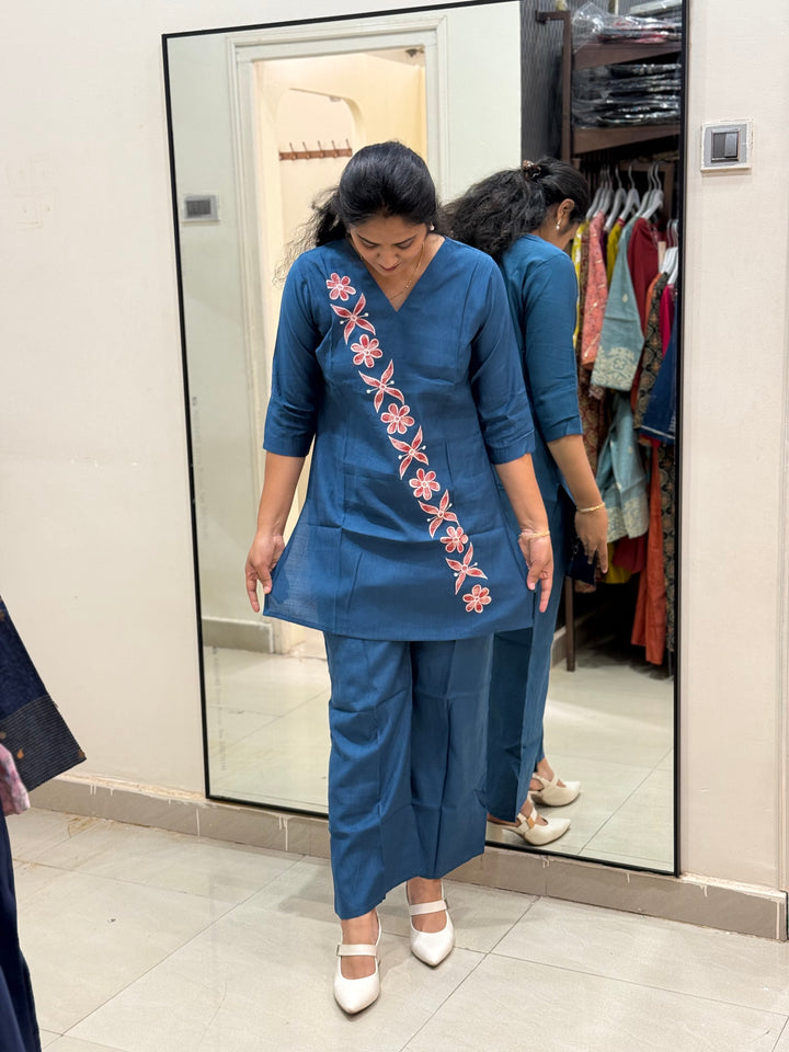 Co-Ord Set Collection with Beautiful Design(Premium Vatican Fabric)| R137