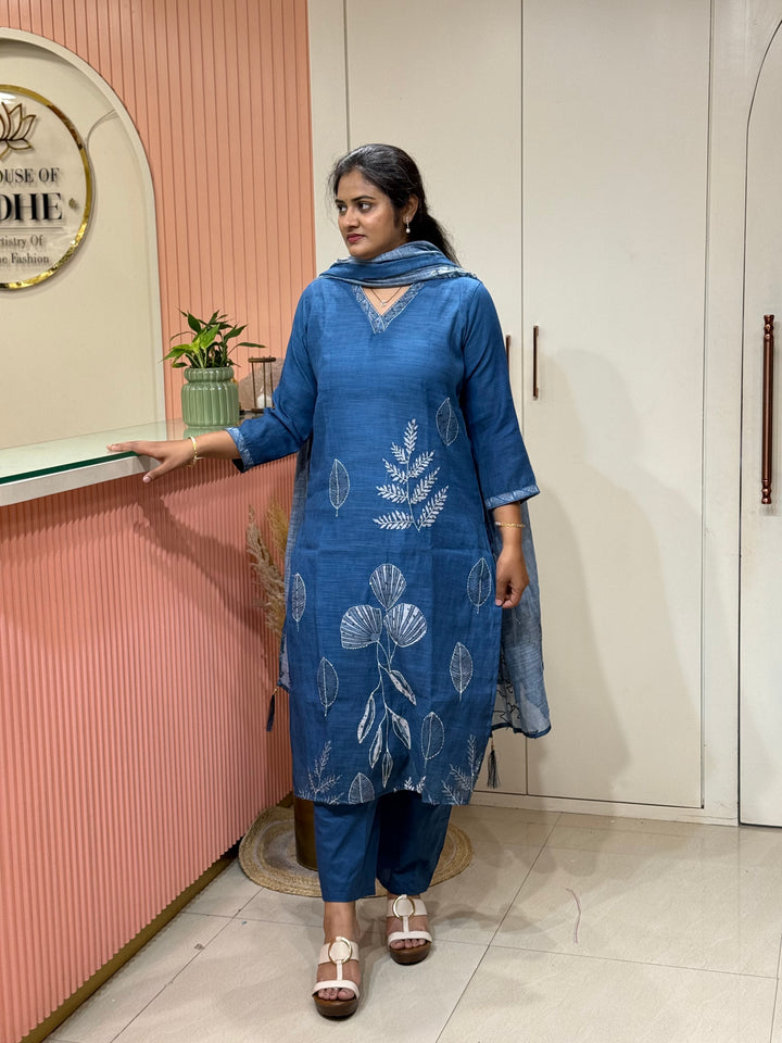 Linen Cotton 3 Pcs Set Collection with Cotton Lining | R146