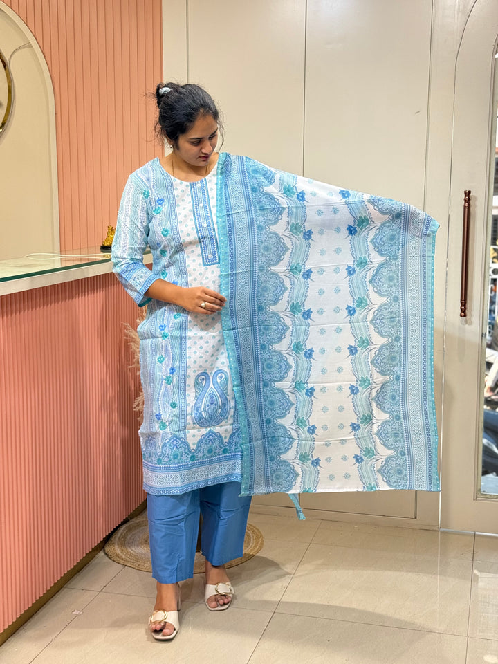Cotton Fabric Kurta Set Collection – RADHE75